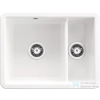 Deante LUMI kerámia mosogató 1,5 medencés, fehér ZCU_6503