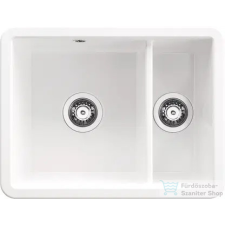 Deante LUMI kerámia mosogató 1,5 medencés, fehér ZCU_6503 mosogatótálca