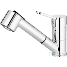 Deante NARCYZ mosogató csaptelep kihúzható zuhanyfejjel, króm BDN_071M csaptelep