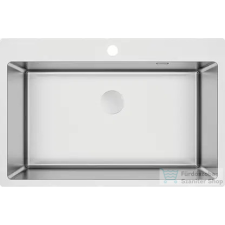 Deante OLFATO acél mosogató, 1 medencés, szálcsiszolt acél ZPO_010C mosogatótálca