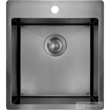Deante OLFATO acél mosogató, 1 medencés, titanium ZPO_D10A mosogatótálca