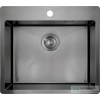 Deante OLFATO acél mosogató, 1 medencés, titanium ZPO_D10B
