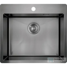 Deante OLFATO acél mosogató, 1 medencés, titanium ZPO_D10B mosogatótálca