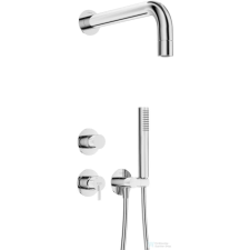 Deante SILIA falsík alatti zuhanyszett, csapteleppel, fejzuhannyal, króm NQS_09XK csaptelep