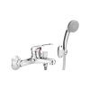 Deante Wall-mounted bathtub mixer with shower set