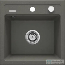 Deante ZORBA gránit mosogató, 1 medencés, 440x440 mm, antracit metál ZQZ_T103 mosogatótálca