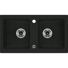 Deante ZQZ_S203 Enigma 2 medencés mosogató szürke (ZQZ_S203) mosogatótálca