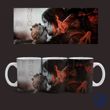  Death Stranding - Sam és BB bögre (Fehér) ajándéktárgy