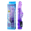 Debra Lybaile Happy Rabbit rotation & wave Vibrator Purple