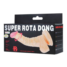 Debra Super Rota Dong Flesh 4 Vibrátor, realisztikus kialakítású, hajlított, testszövethez hasonló vibrátorok