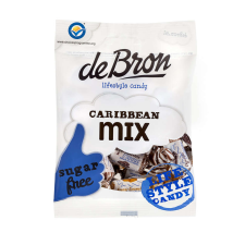DEBRON cukormentes Karibi-mix karamella válogatás 90 g csokoládé és édesség