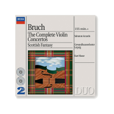Decca Kurt Masur - Bruch: The Complete Violin Concertos (Cd) klasszikus