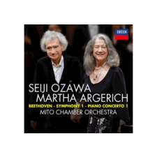 Decca Seiji Ozawa, Martha Argerich - Beethoven: 1. szimfónia, C-dúr zongoraverseny (Cd) klasszikus