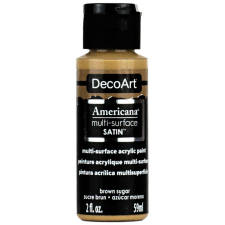 DecoArt Akrilfesték - selyemfényű 59ml - Brown Sugar - DecoArt Americana® Multi-Surface Satin (1 db) akrilfesték