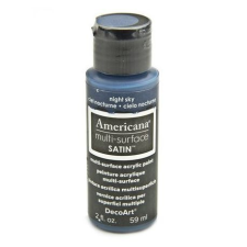 DecoArt Akrilfesték - selyemfényű 59ml - Night Sky - DecoArt Americana® Multi-Surface Satin (1 db) akrilfesték