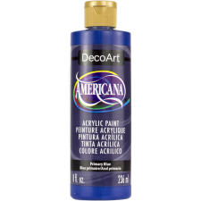 DecoArt Americana Primary Blue Akril festék - matt Acrylics (236 ml) akrilfesték