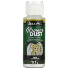 DecoArt Csillámpor 59 ml, Crystal / DecoArt Glamour Dust (1 db) akrilfesték