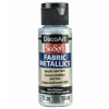 DecoArt Metál Textilfesték 59 ml Silver Platinum SoSoft Fabric Metallics (1 db)