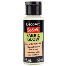 DecoArt Textilfesték 59 ml Glow SoSoft Fabric Medium (1 db) textilfesték