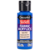DecoArt Textilfesték 59 ml Mediterranean Blue SoSoft Fabric Acrylics (1 db)