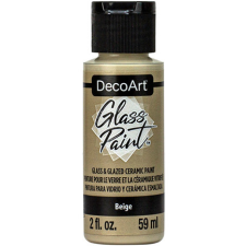 DecoArt Üvegfesték 59 ml Beige Bézs DecoArt Glass Paint (1 db) üvegfesték