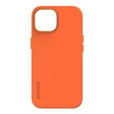 Decoded szilikon MagSafe tok iPhone 15 (sárgabarack) tok és táska