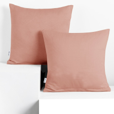 DecoKing Díszpárnahuzat AMBER szín korallpiros stílus klasszikus anyag dzsörzé 50x50 DecoKing lakástextília