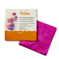 Decora alumíniumlap, pink, 150 db sütés és főzés