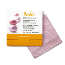 Decora alumíniumlap, rózsaszín, 150 db sütés és főzés