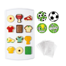 Decora bonbon készítő forma, Football sütés és főzés