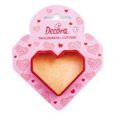 Decora geometrikus kiszúró, szív, 7×5 cm sütés és főzés