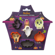 Decora mini kiszúró szett, Halloween, 6 db-s sütés és főzés
