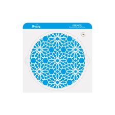 Decora tortastencil, csipke, műanyag, 25cm sütés és főzés