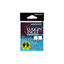  Decoy 27 Pluggin Single #2/0 egyágú horog 8 db/csg horog