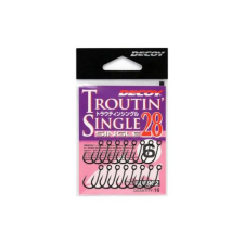  Decoy 28 Troutin Single #6 egyágú horog 16 db/csg horog