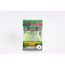  Decoy Fiber Teaser FB-5 #4 hármas horog 2 db/csg horog