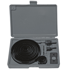 DEDRA 0793 körkivágó szett fához 12db,192-127mm barkácsolás, csiszolás, rögzítés