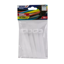 DEDRA 11RB16211 tépőzáras szíj 16x210mm, fehér 5db barkácsolás, csiszolás, rögzítés