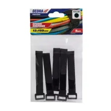 DEDRA 11RC16212 tepozaras szij fekete 16x210mm, fekete 10db barkácsolás, csiszolás, rögzítés