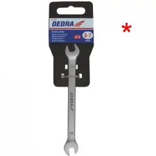 DEDRA 1483P lapos kulcs, kétoldalas crv 30x32 mm, pvc tartóval barkácsolás, csiszolás, rögzítés