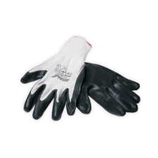 DEDRA BH1011-12 nitril bevonatú kesztyű (12pár), ce barkácsolás, csiszolás, rögzítés