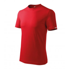 DEDRA BH5TC-XXXL férfi rövid ujjú póló xxxl, piros, 100% pamut férfi póló