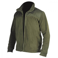 DEDRA BH6PA-M polár pulóver betétekkel,280g/m2,méret: m,szín: zöld-katonai