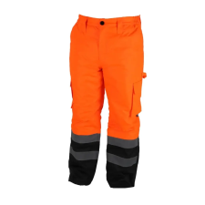 DEDRA BH80SP2-XXL bélelt nadrág fényvisszaverős, méret xxl, narancs barkácsolás, csiszolás, rögzítés