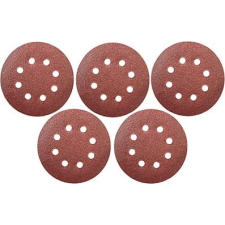 DEDRA DED79470 Csiszolókorong 125 mm, Tépőzáras, 5 Darabos Szett (DED79470) barkácsgép tartozék