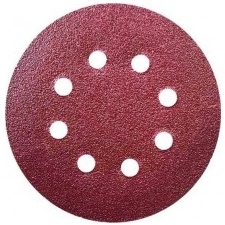 DEDRA DED79474 csiszolókorong 125mm, 120gr, tépőzáras, 5db-os szett csiszolókorong és vágókorong