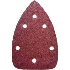 DEDRA Delta Csiszolópapír - 80 g, 140x140x93 mm, Tépőzáras, 5 db (DED79412) barkácsgép tartozék