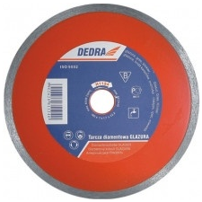 DEDRA H1122 folyamatos vágóélű gyémánttárcsa csempelapok vágásához 125x22,2mm barkácsolás, csiszolás, rögzítés