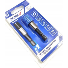 DEDRA Mágneses Bittartó Adapter Műanyag Rögzítővel 1/4" 60 mm (18A1002) szerszám kiegészítő