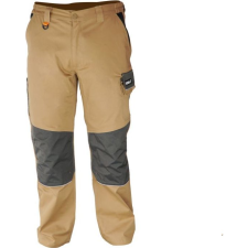DEDRA Munkavédelmi Nadrág XXL/58-as Méretben Világosbarna (BH42SP-XXL) munkaruha